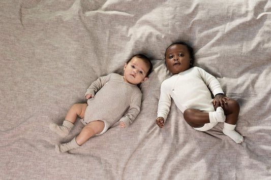 Overslagromper rib - Taupe