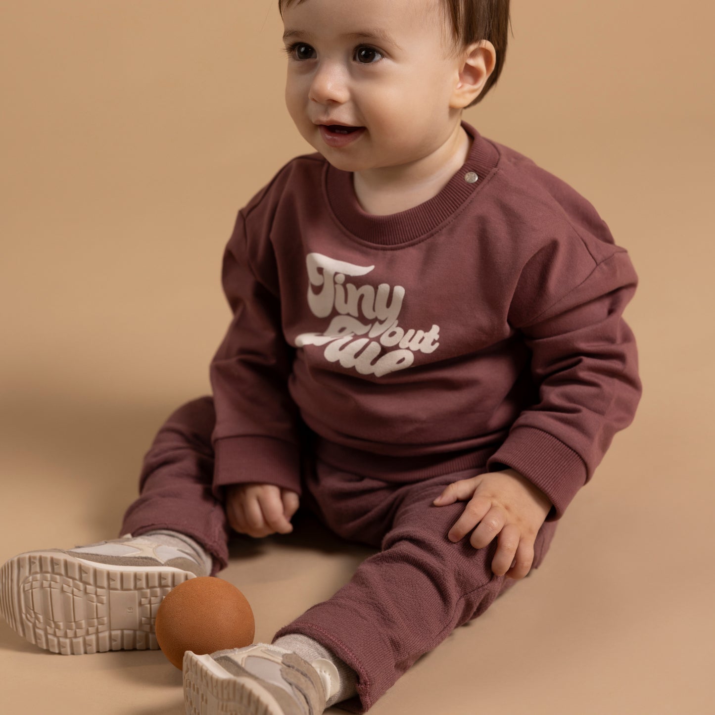 Baby broek met zakken – Baked Cherry