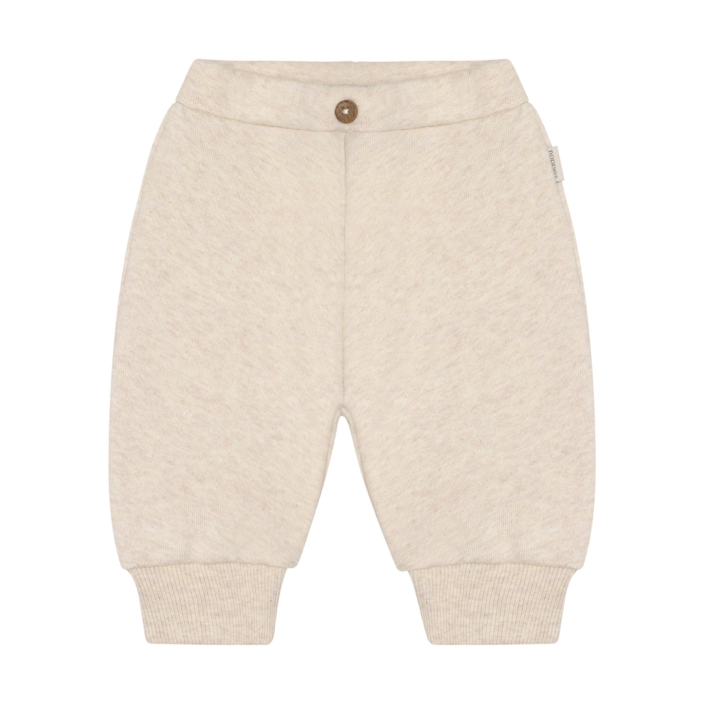 Loose fit baby broek – Sand Melange
