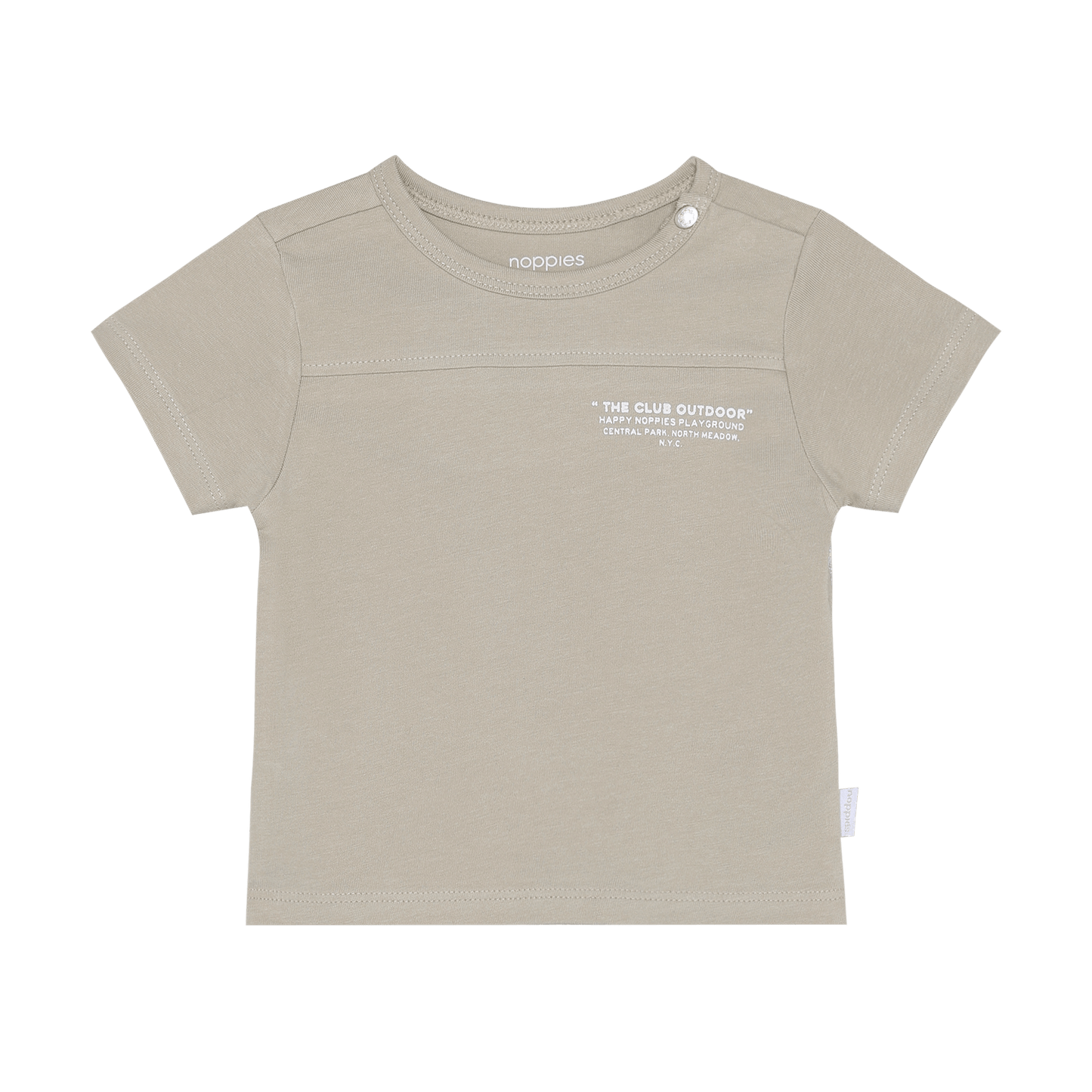 T-shirt met backprint