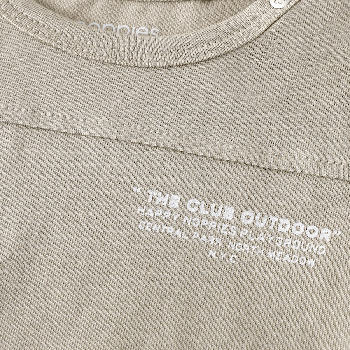 T-shirt met backprint