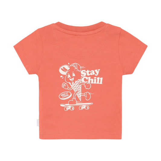 T-shirt met backprint