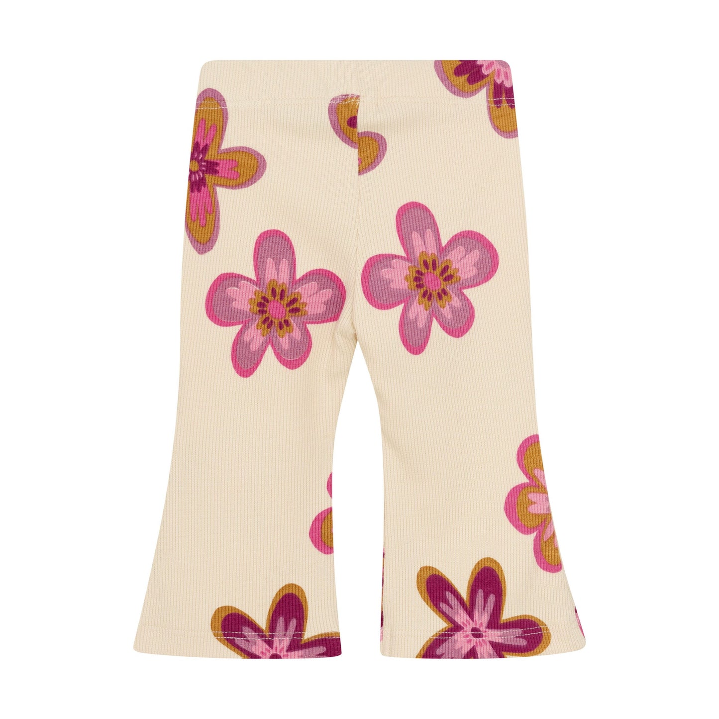 Flared pants met Bloemen