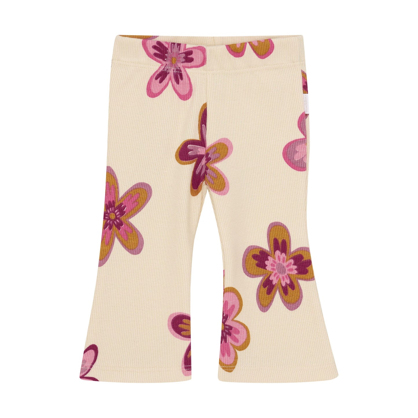 Flared pants met Bloemen