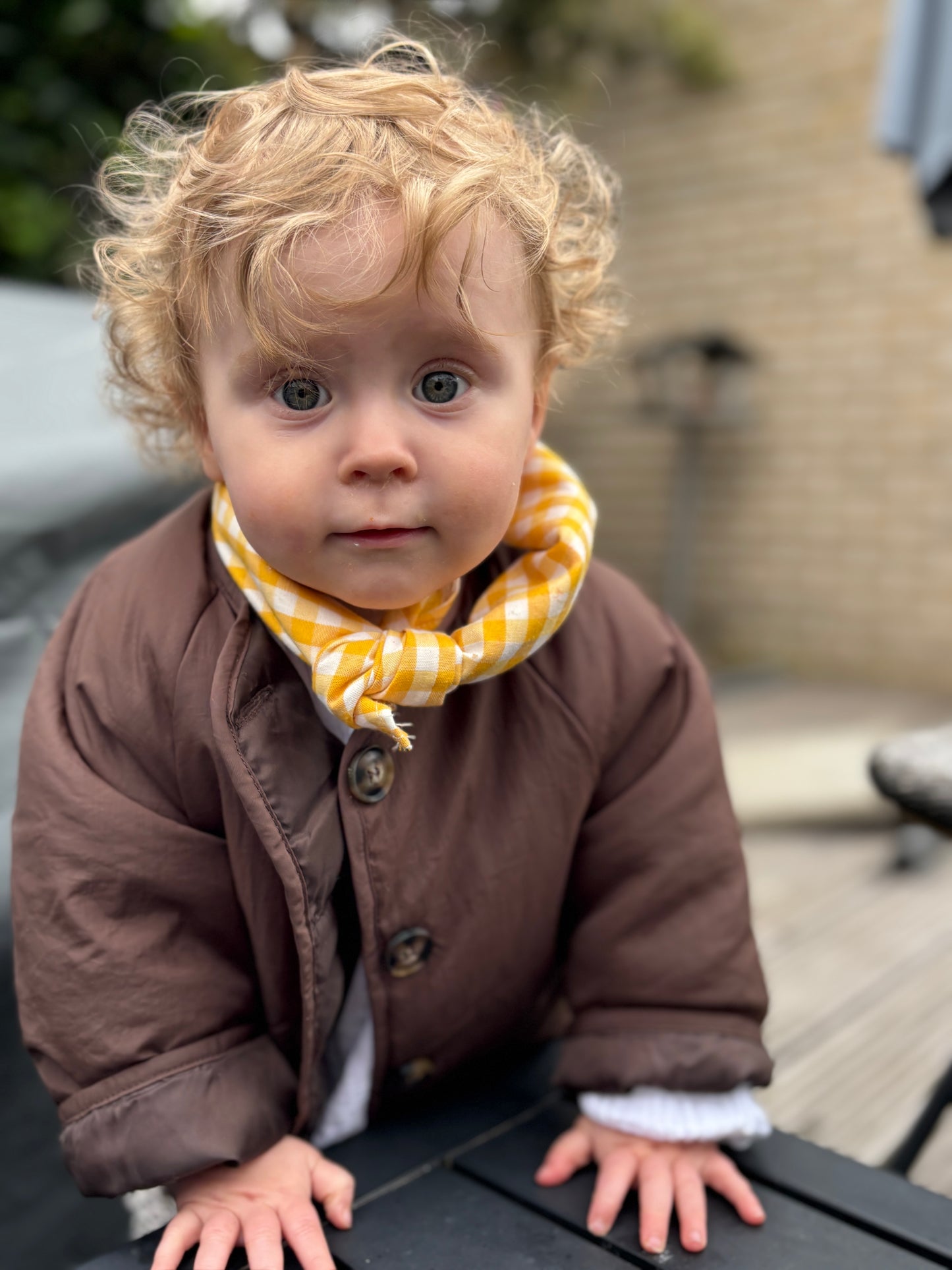 Sunny ☀️ - handgemaakt baby sjaaltje