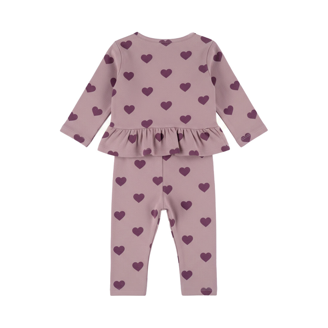 2-delige baby set met sweater en tregging – Elderberry