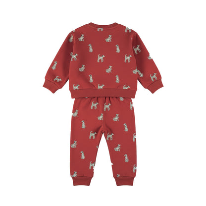 2-delige baby set met sweater en joggingbroek – Rosewood