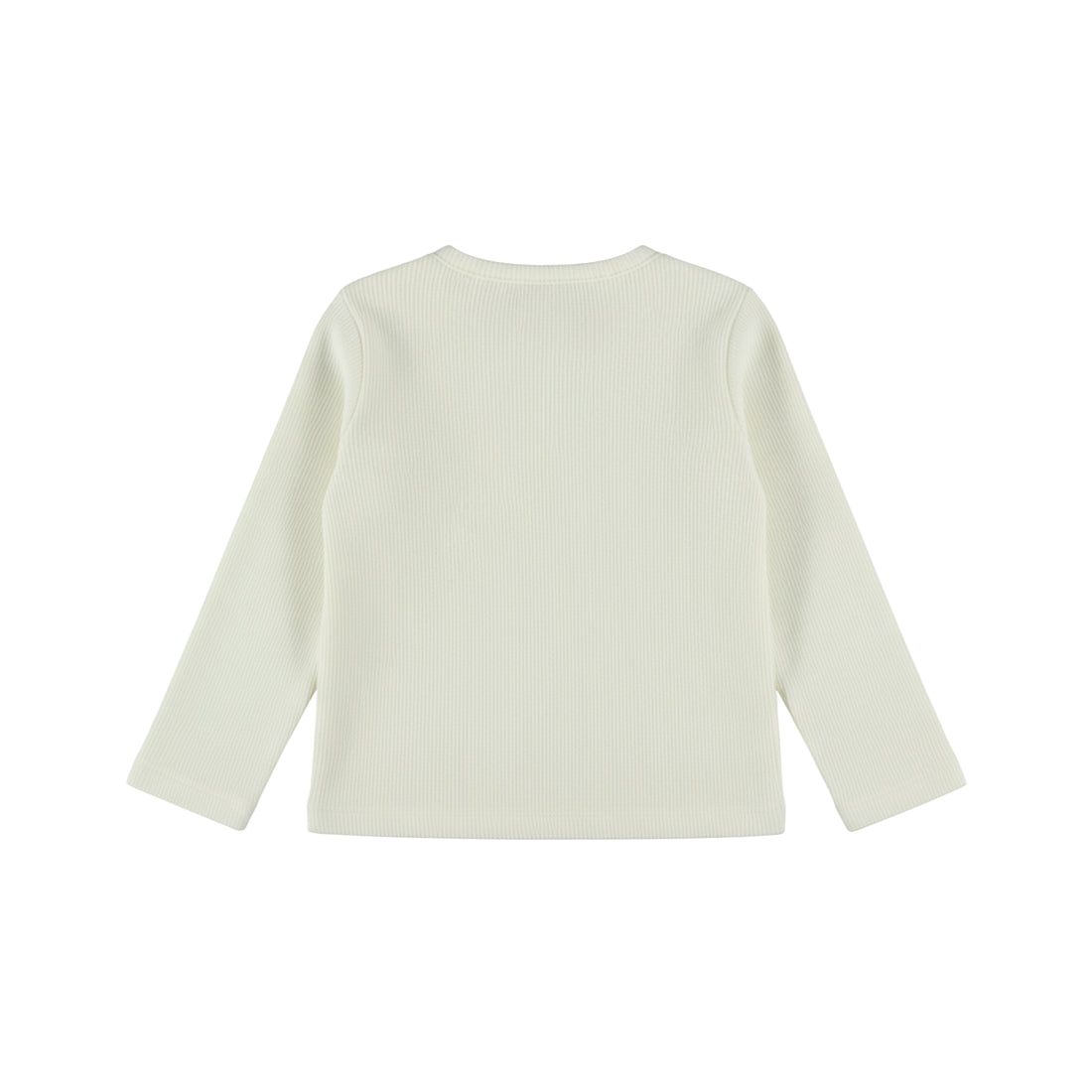Rib baby longsleeve – Antique White