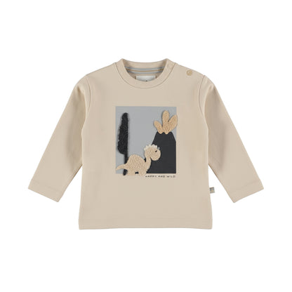 Baby longsleeve Dino Days – Angora