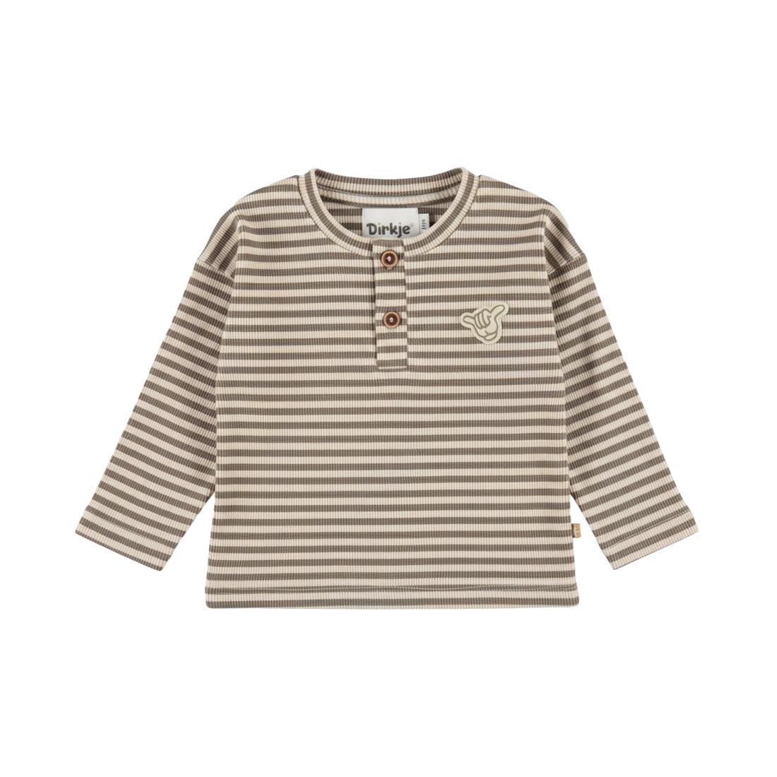 Longsleeve met ribstructuur – Mermaid