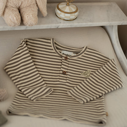 Longsleeve met ribstructuur – Mermaid