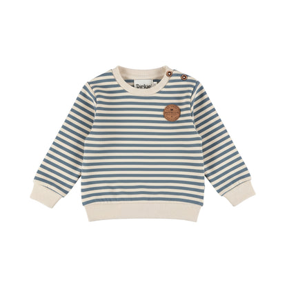 Sweater met structuur – Ocean Mist