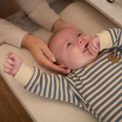 Sweater met structuur – Ocean Mist