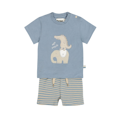 Kledingset met shirt en shorts