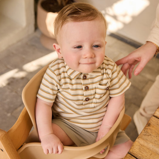 Kledingset met polo shirt en jogging shorts