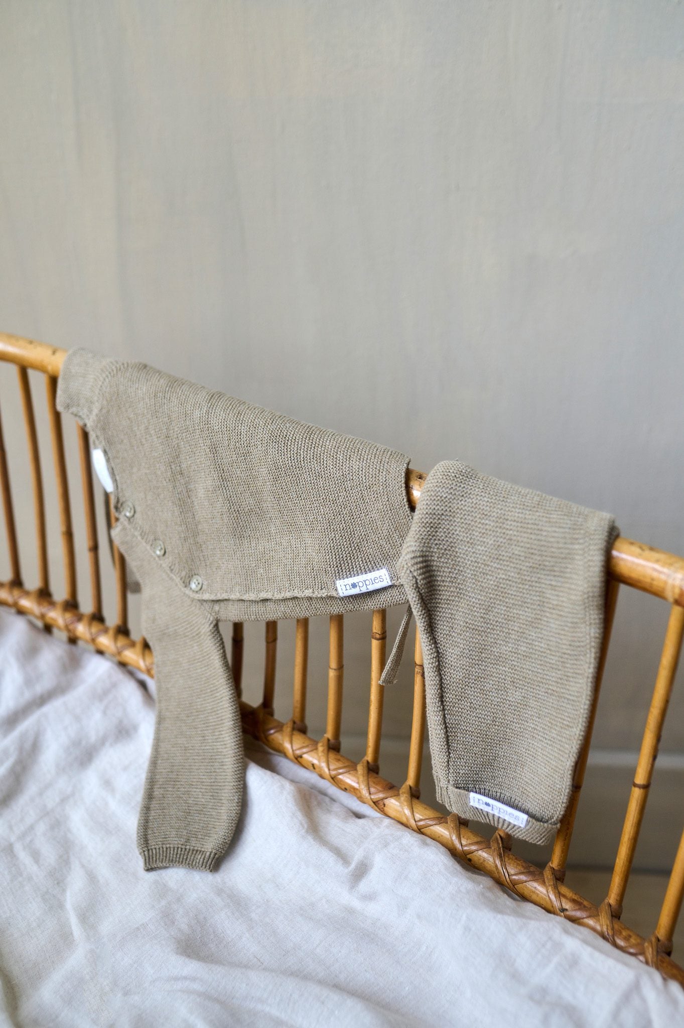 Gebreid Broekje - Blauw