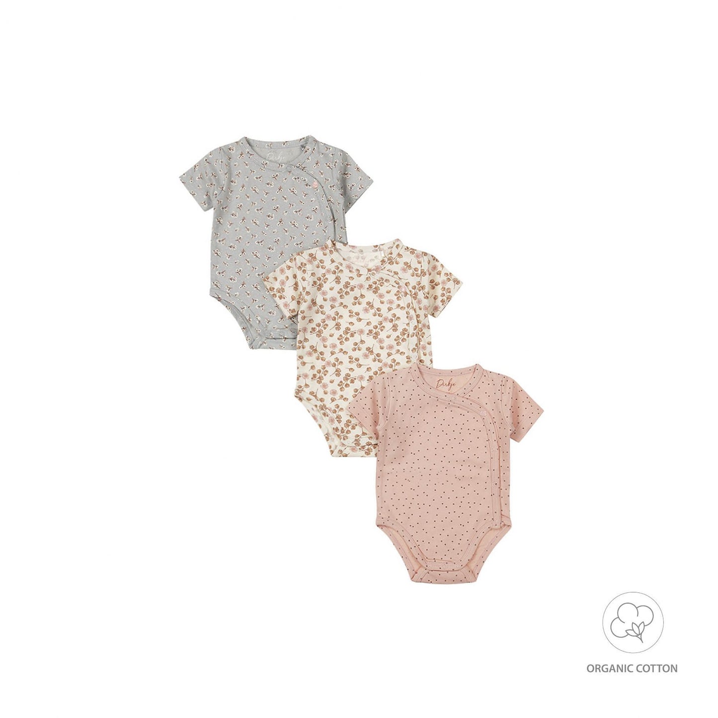 3-pack Rompers