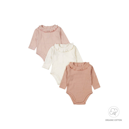 3-pack Rompers