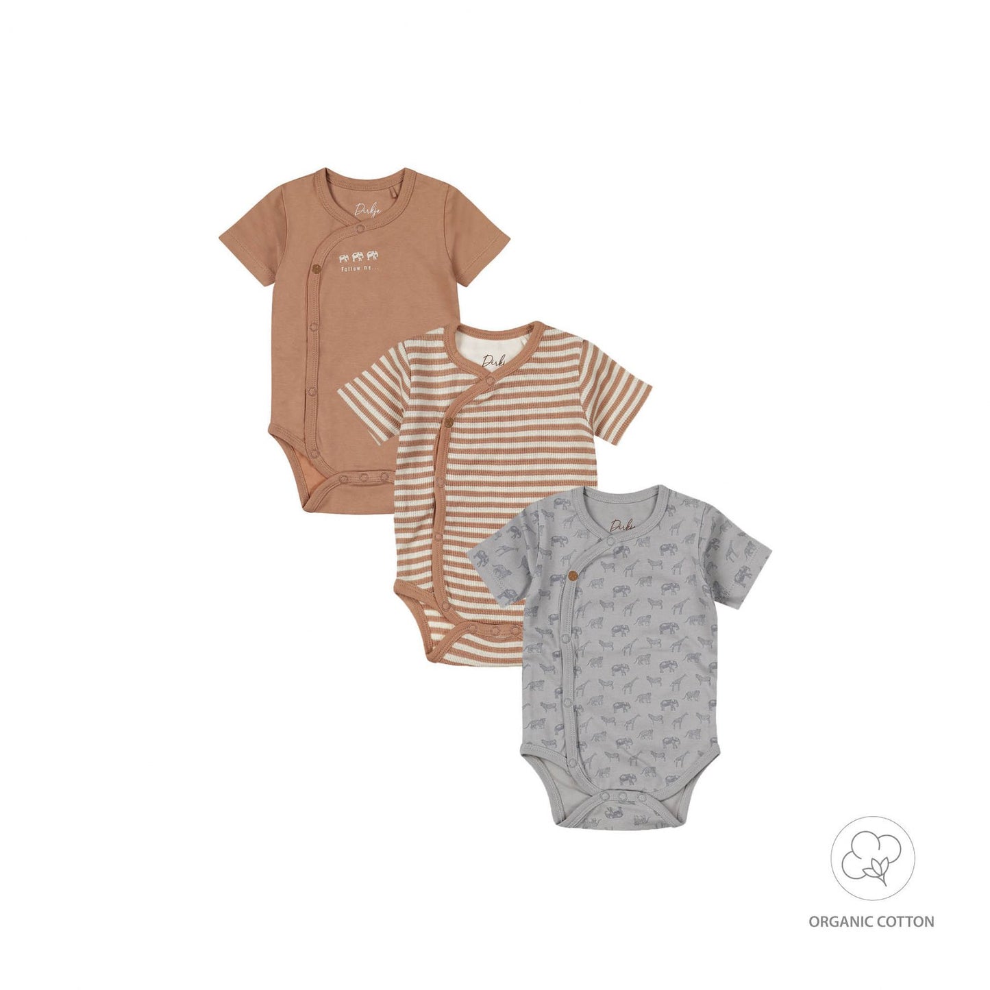 3-pack Rompers