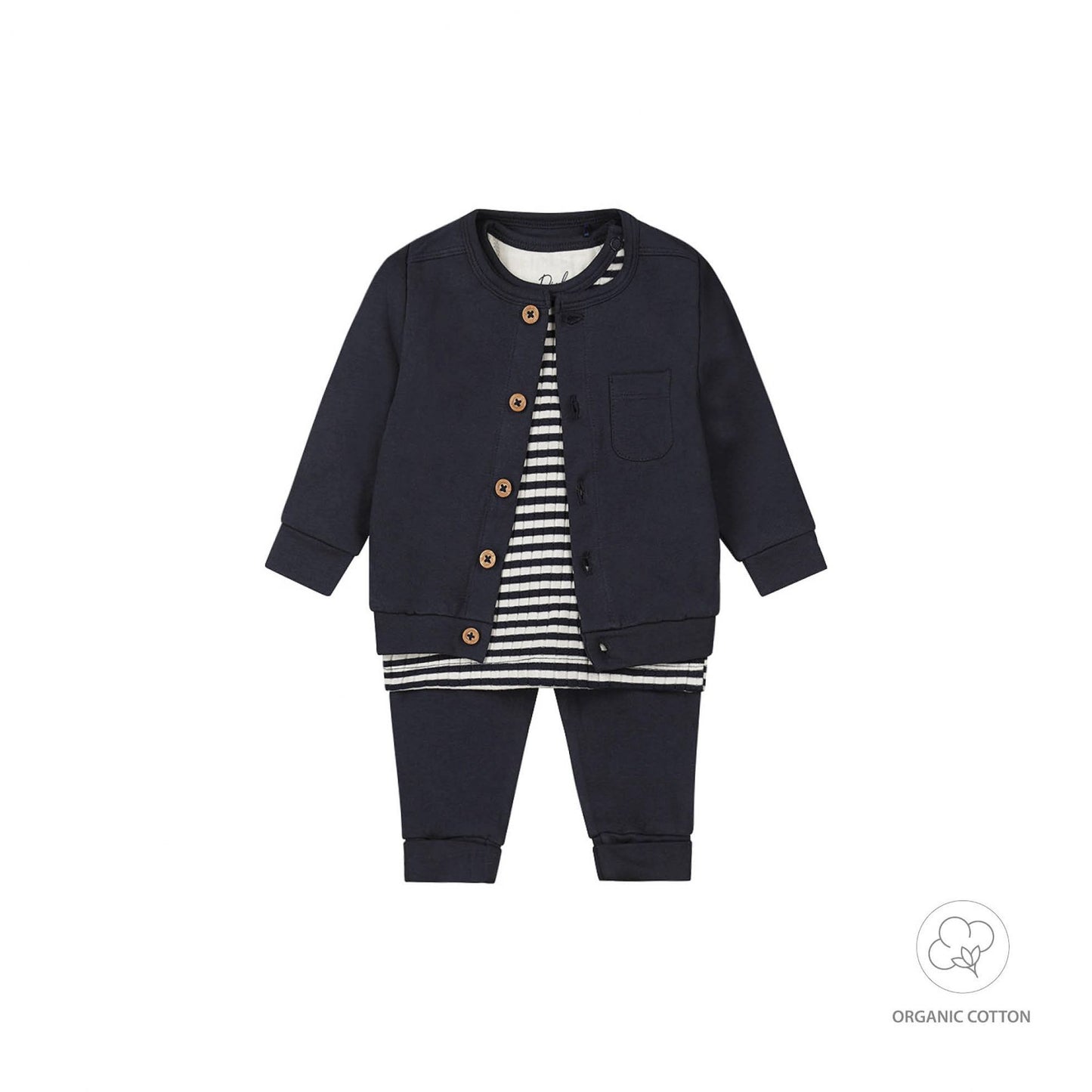 Kledingset met Vestje, Broekje en T-Shirt