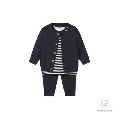 Kledingset met Vestje, Broekje en T-Shirt