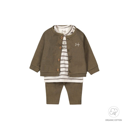 Kledingset met Vestje, Broekje en T-Shirt