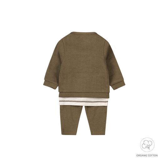 Kledingset met Vestje, Broekje en T-Shirt